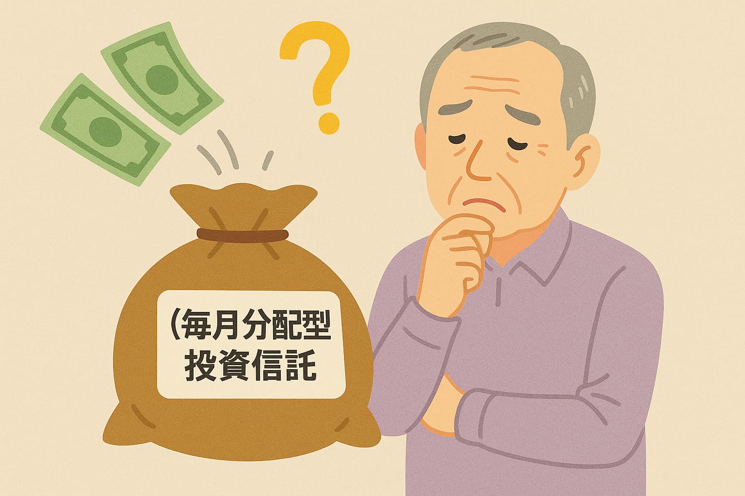 高齢期の資産取り崩しに向いている？毎月分配型投資信託の注意点
