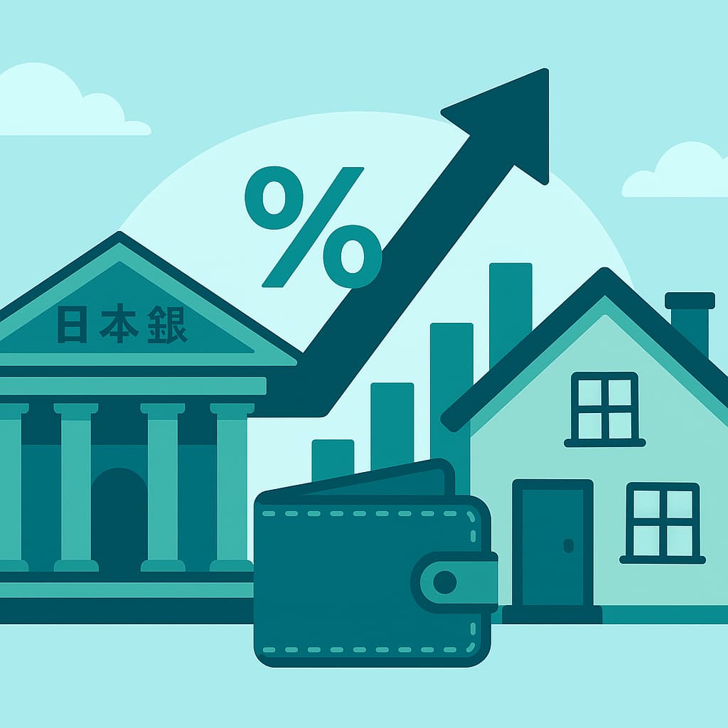 日本銀行の利上げは資産運用や住宅ローンへどのような影響があるのか？